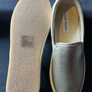 Metallic Gold Steve Madden Tennis